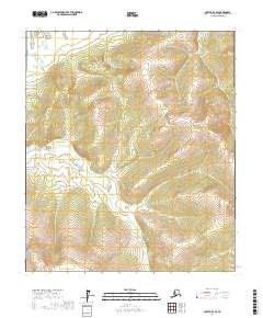 Nulato B-4 SE topographic map thumbnail