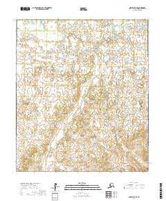 Nulato B-5 SE topographic map thumbnail