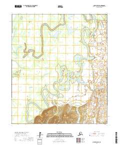 Nulato B-5 SW topographic map thumbnail