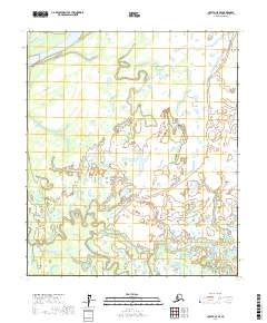 Nulato C-5 SE topographic map thumbnail