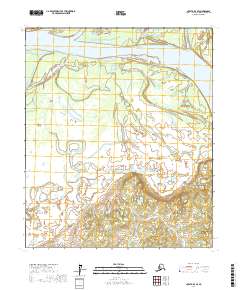 Nulato D-4 SE topographic map thumbnail