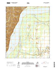 Nulato D-4 SW topographic map thumbnail