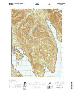 Petersburg A-1 NE 2017 topographic map thumbnail