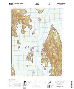 Petersburg A-1 SE 2017 topographic map thumbnail