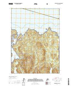 Petersburg B-4 SW 2017 topographic map thumbnail