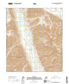 Philip Smith Mountains B-4 NE topographic map thumbnail