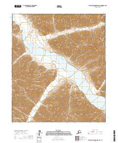 Philip Smith Mountains D-1 NE topographic map thumbnail