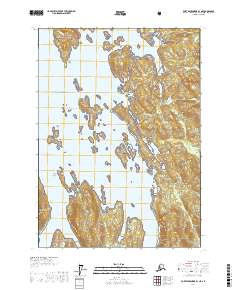 Port Alexander B-1 NE 2017 topographic map preview