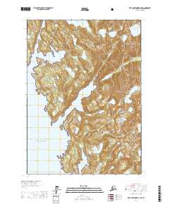 Port Alexander B-3 NW 2017 topographic map thumbnail
