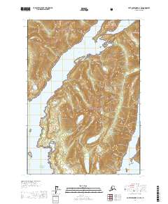 Port Alexander C-4 NE 2017 topographic map thumbnail