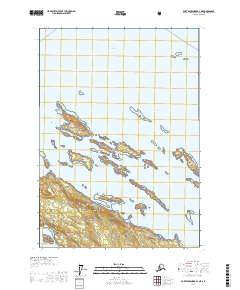 Port Alexander D-1 NE 2017 topographic map thumbnail