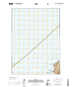 Port Alexander D-2 NE 2017 topographic map thumbnail