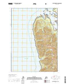Port Alexander D-2 SE 2017 topographic map thumbnail
