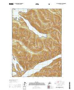 Port Alexander D-4 NW 2017 topographic map thumbnail