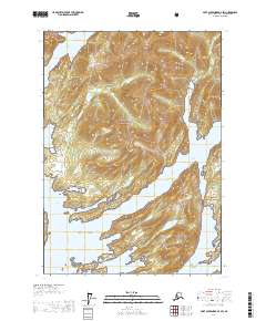 Port Alexander D-4 SW 2017 topographic map thumbnail