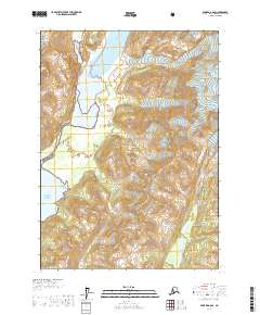 Seward A-6 SE 2017 topographic map thumbnail