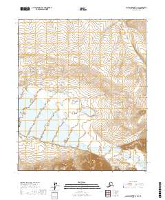 Sagavanirktok B-1 SW topographic map thumbnail