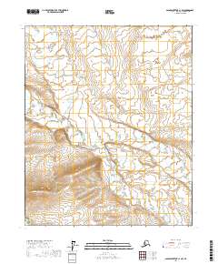 Sagavanirktok C-1 SW topographic map thumbnail