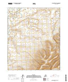 Sagavanirktok C-5 SW topographic map thumbnail