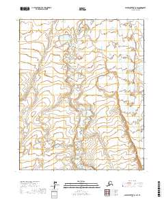 Sagavanirktok D-1 SW topographic map thumbnail