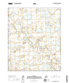 Sagavanirktok D-4 SW topographic map thumbnail