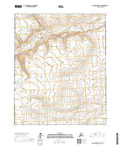 Sagavanirktok D-5 NW topographic map thumbnail