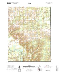 Beaver D-1 SE topographic map thumbnail