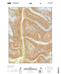 Atlin A-8 SW 2017 topographic map thumbnail