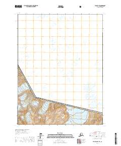 Atlin B-8 SW 2017 topographic map thumbnail