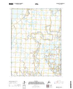 Baird Inlet B-1 SW topographic map thumbnail