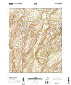 Beaver A-1 SE topographic map thumbnail