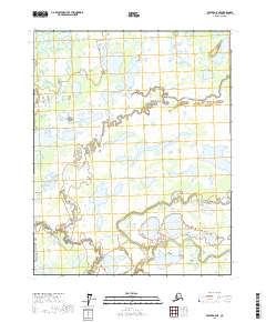 Beaver A-5 NE topographic map thumbnail