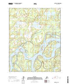 Beaver B-1 NE topographic map thumbnail