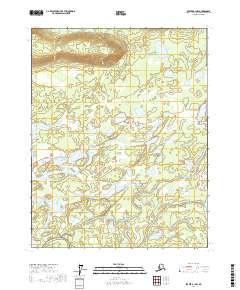 Beaver B-1 NW topographic map thumbnail