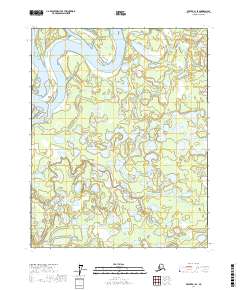 Beaver B-1 SE topographic map thumbnail