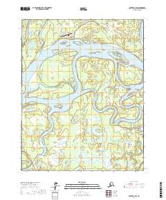 Beaver B-1 SW topographic map thumbnail