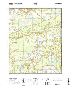 Beaver B-3 SE topographic map thumbnail