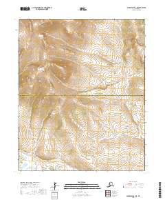 Bendeleben B-1 NE 2017 topographic map thumbnail