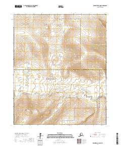 Bendeleben B-2 NW 2017 topographic map thumbnail