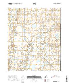 Bendeleben B-5 NE 2017 topographic map thumbnail