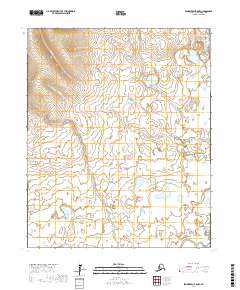 Bendeleben B-5 NW 2017 topographic map thumbnail