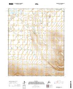 Bendeleben B-5 SE topographic map thumbnail