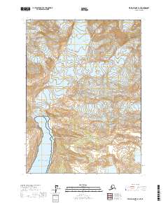 Bering Glacier A-1 NE topographic map thumbnail