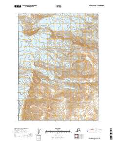 Bering Glacier A-1 NW topographic map thumbnail