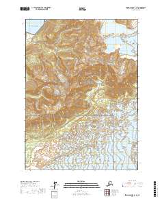 Bering Glacier A-1 SE topographic map thumbnail