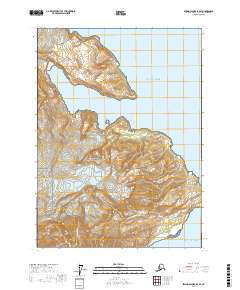 Bering Glacier A-2 SE topographic map thumbnail