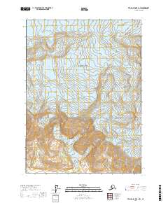 Bering Glacier A-2 SW topographic map thumbnail