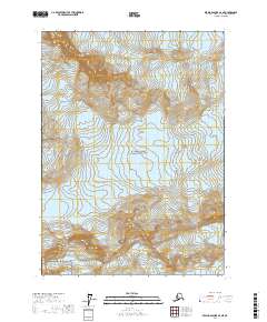 Bering Glacier A-3 NE topographic map thumbnail