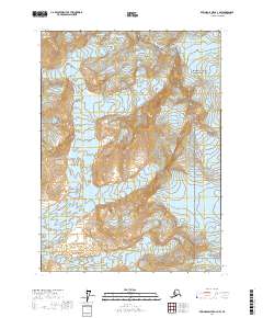 Bering Glacier A-3 NW topographic map thumbnail
