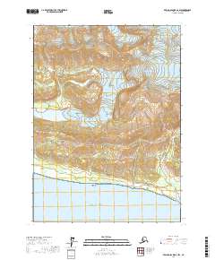 Bering Glacier A-3 SW topographic map thumbnail